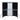 Lacewing 1-Shelf Bar Unit Glossy Black And White - MartincFurniture