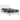 Felicity Full Panel Bed With LED Lighting Glossy White - MartincFurniture