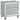 Gunnison 2-Drawer Nightstand Silver Metallic - MartincFurniture