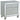 Gunnison 2-Drawer Nightstand Silver Metallic - MartincFurniture