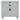 Gunnison 2-Drawer Nightstand Silver Metallic - MartincFurniture