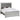 Eleanor Upholstered Tufted Bed Metallic Queen - MartincFurniture
