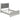 Eleanor Upholstered Tufted Bed Metallic Queen - MartincFurniture