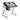 Melo 3-Drawer Drafting Desk Champagne - MartincFurniture