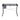 Melo 3-Drawer Drafting Desk Champagne - MartincFurniture