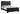 Penelope Eastern King Bed With LED Lighting Black And Midnight Star - MartincFurniture