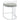Thermosolis Acrylic Back Counter Height Stools Grey And Chrome - MartincFurniture