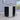 Lacewing 1-Shelf Bar Unit Glossy Black And White - MartincFurniture