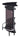 Amarillo 2-Tier Bar Unit Black And Chrome - MartincFurniture