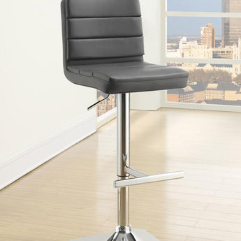 Bianca Upholstered Adjustable Bar Stool