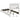 Felicity Twin Panel Bed With LED Lighting Glossy White - MartincFurniture