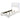 Felicity Twin Panel Bed With LED Lighting Glossy White - MartincFurniture