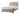 Beaumont Upholstered Queen Bed Champagne - MartincFurniture