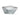 Amore Square Coffee Table With Triangle Detailing Silver And Clear Mirror - MartincFurniture