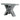 Taffeta V-Shaped Sofa Table With Glass Top Silver - MartincFurniture