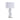 Camie Geometric Ceramic Base Table Lamp White - MartincFurniture