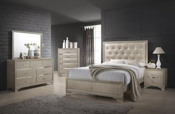 Beaumont Rectangular Dresser Mirror Champagne - MartincFurniture