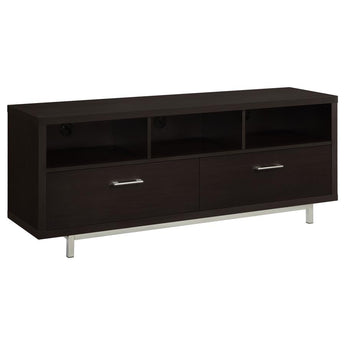 Casey 2-Drawer Rectangular TV Console Cappuccino - MartincFurniture