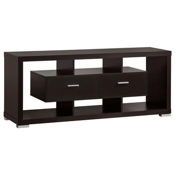 Darien 2-Drawer Rectangular TV Console Cappuccino - MartincFurniture
