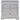 Eleanor Rectangular 2-Drawer Nightstand Metallic - MartincFurniture