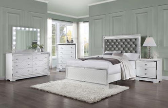 Eleanor Rectangular 6-Drawer Dresser White - MartincFurniture