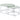 Lynn 2-Piece Round Nesting Table White And Chrome - MartincFurniture