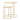 Maylin 2-Piece Round Glass Top Nesting Tables Gold - MartincFurniture